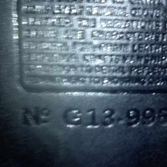 EUC VINTAGE Coach 1998 Tribeca Crossbody - Dark Mahogany Brown Leather - Picture 6 of 9